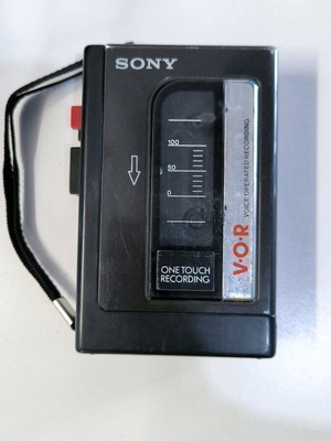 Sony TCM-23V Portable Cassette-Corder used for repair
