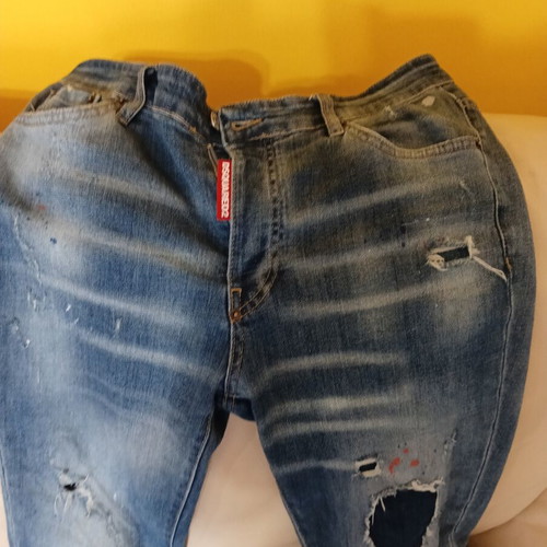 Dsquared2 jeans used, size 48, blue