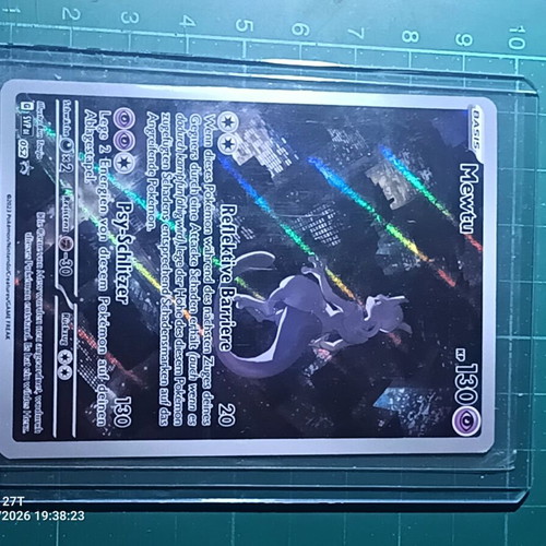 Mewtu Pokémon card SVP 52/225 Scarlet & Violet Promos