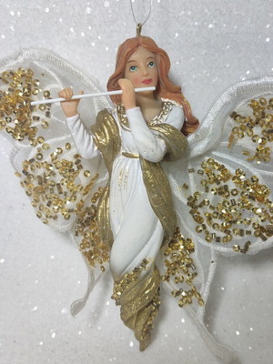 Angel Christmas hanging ornament