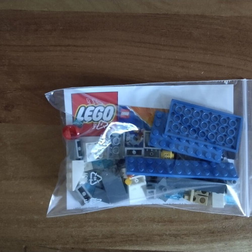 LEGO Turbo Shark Delivery σετ με μίνι φιγούρα Pizza Chef, Sealed