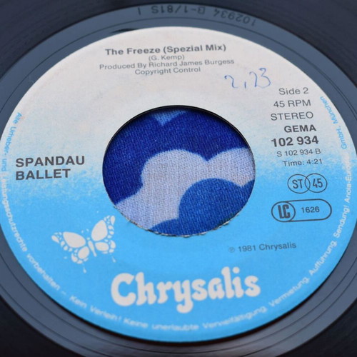 Spandau Ballet The Freeze single used, New Wave Synth-Pop