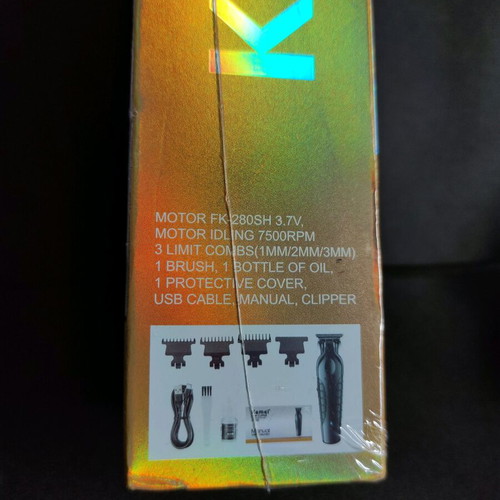 Σετ κουρέματος Kemei 2299 και ψαλίδι Flat 15cm καινούργιο