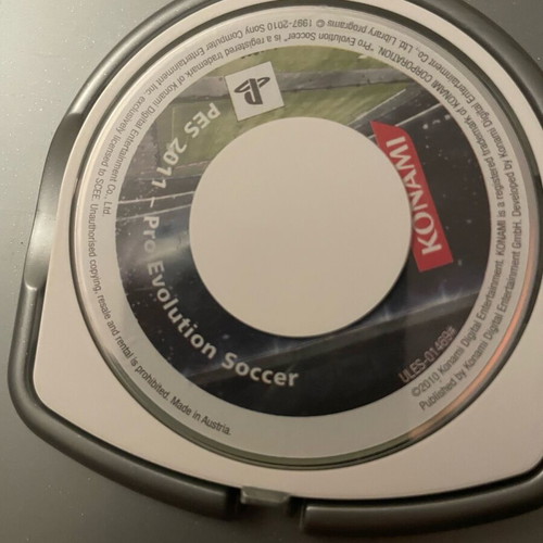 PES 2011 Pro Evolution Soccer Platinum PSP game