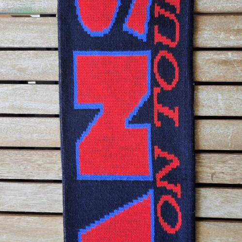 FC Bayern München collectible scarf like new, On Tour – The Show Must Go On