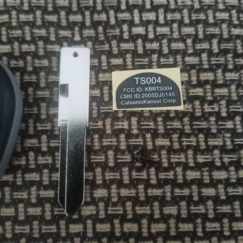 Key cover and blade for Suzuki Splash and Opel Agila new