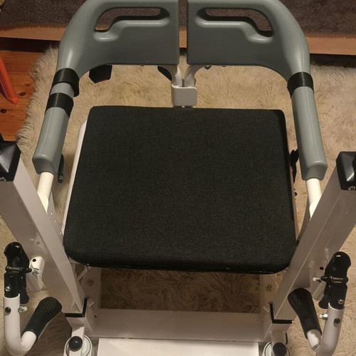 Wheeled Chair for Patient Transport and Toilet Use, New