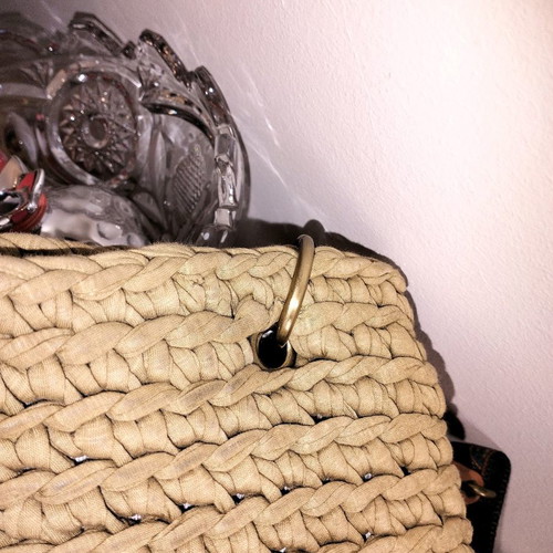Handmade bag used, shoulder type