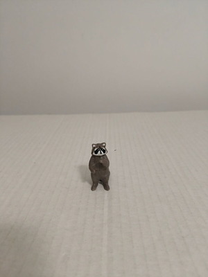 Raccoon figure from Kinder used