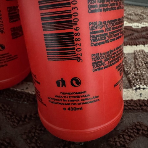Hydrochloric acid pack of 7 bottles 430 ml new