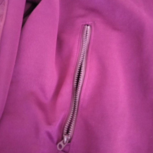 H&M Move sports jacket used, size Medium, purple with shiny texture