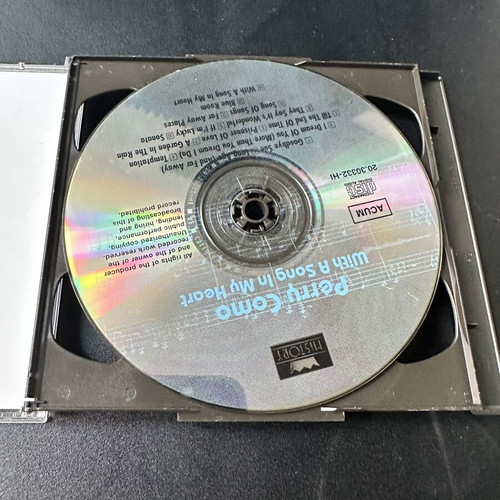 Perry Como With A Song In My Heart 2CD, digitally remastered