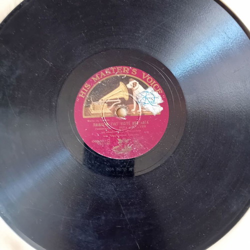 Gramophone, plate, disc, 6 pieces