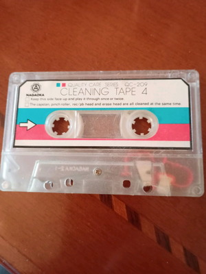 Nagaoka Head Cleaning Cassette QC-209 used