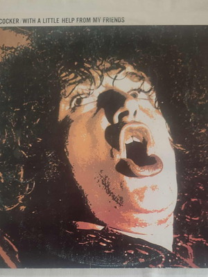 Joe Cocker With A Little Help From My Friends винилов албум употребяван, 1971, рок