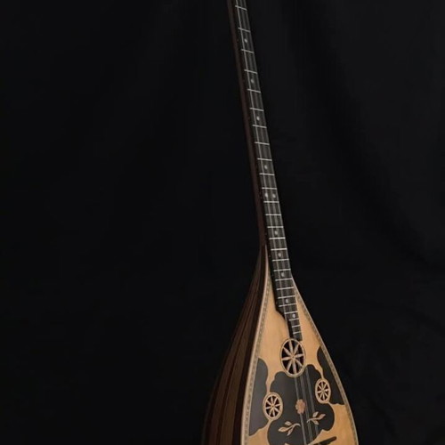 Tambourompouzouko new handcrafted string instrument by Manos Lantzanakis