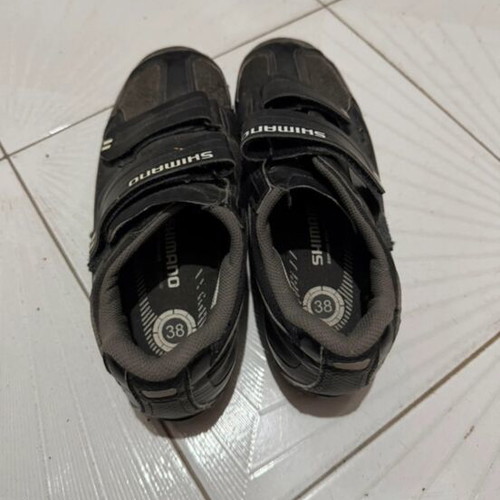 Shimano cycling shoes used, size 38