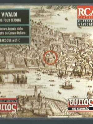 Antonio Vivaldi CD μεταχειρισμένο με τον Ελεύθερο Τύπο, κλασική μουσική