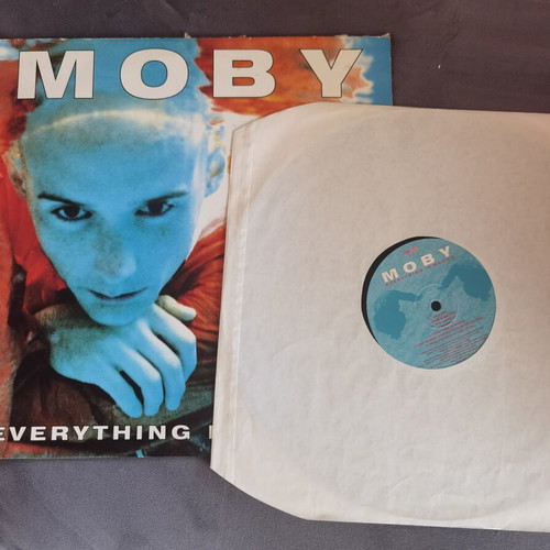 Moby Everything Is Wrong vinyl like new 1995 electronic music album
