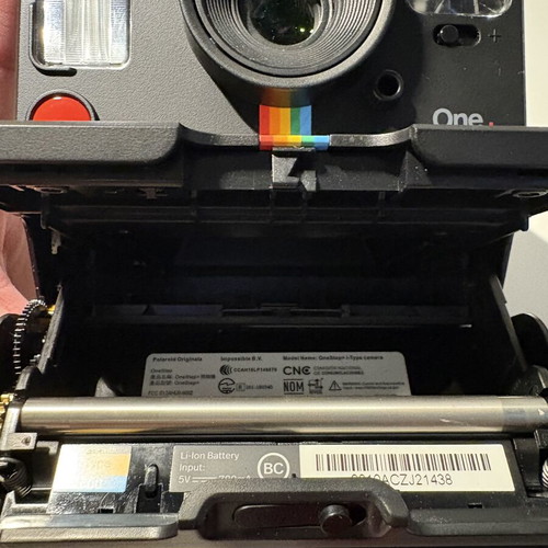 Polaroid One Step Plus instant camera with 1 film pack