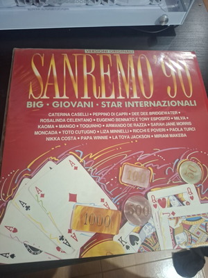 Sanremo '90 vinyl record, original