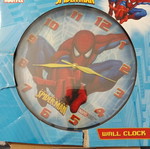 Spiderman wall clock new, analog
