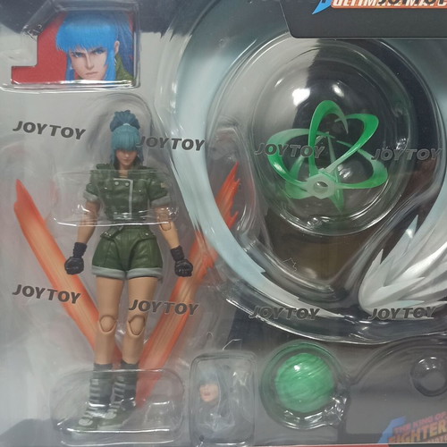 Leona Heidern collectible figure new, The King of Fighters 98