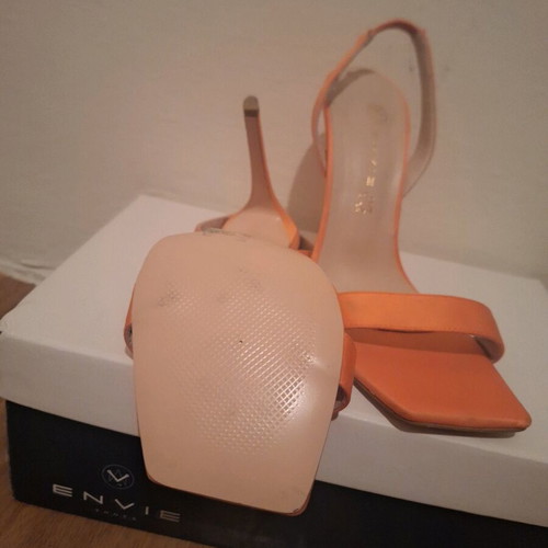 Envie sandals new, orange, size 40, 12 cm heel