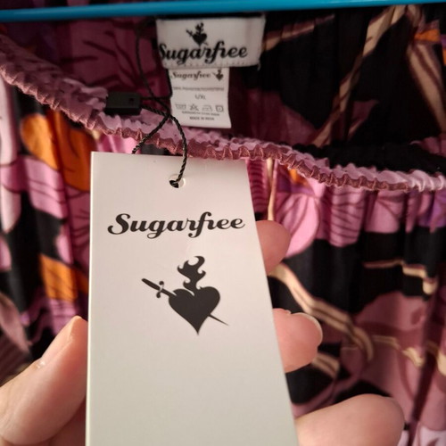 SugarFree Colorful Skirt L/XL New
