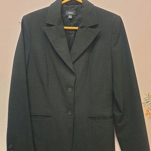 Mexx jacket gray used, buttoned, timeless