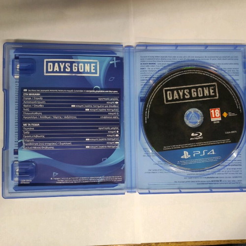 Days Gone PS4 game used, adventure