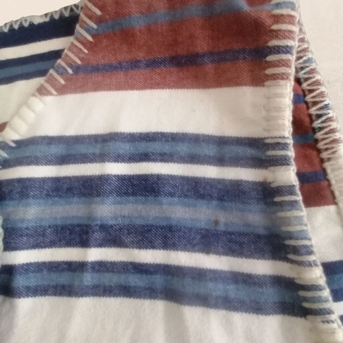 Retro cotton vest used, colorful, size M-L by Marks & Spencer