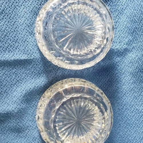 Glass bowls used, set of 2 pieces