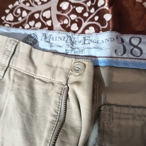 Men's corduroy pants, beige