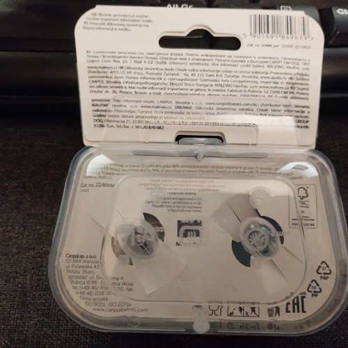 Pacifier Canpol Babies Light Touch 0-6 months new