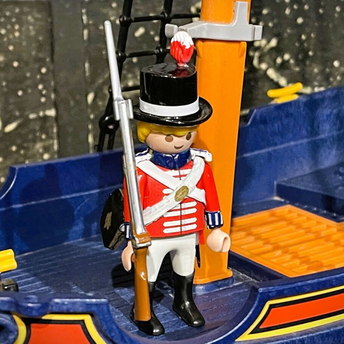 Playmobil British Redcoat Royal Marine Napoleonic Wars figure new