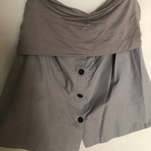 Formes Paris khaki maternity set with jacket, tops and skirt