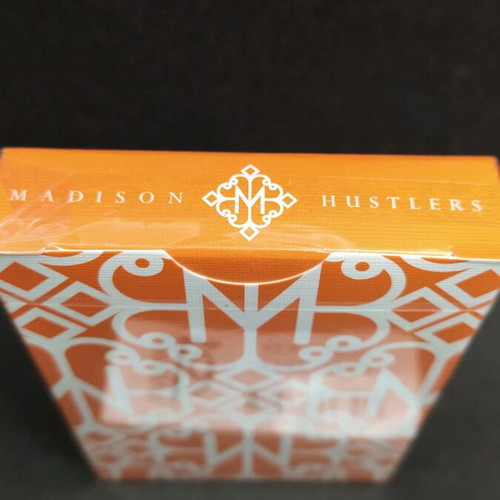 Madison Hustlers Orange playing cards like new collectible edition