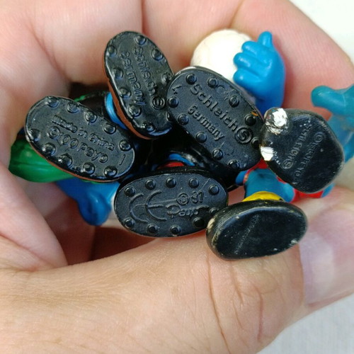 Smurfs Peyo collectible figures used