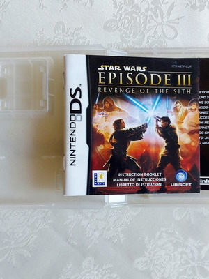 Nintendo DS Star Wars Episode 3 Revenge of the Sith manual και σκέτο κουτί σαν καινούργιο