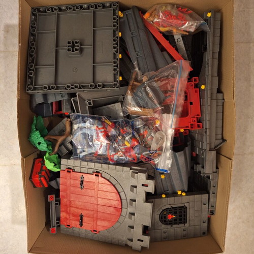 Playmobil 3269 castle with expansions 7759 and 7760 like new