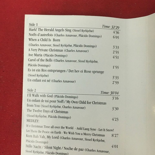 Christmas in Vienna III cassette used, folk