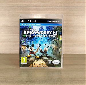Disney Epic Mickey 2 The Power of Two PS3 κομπλέ με manual