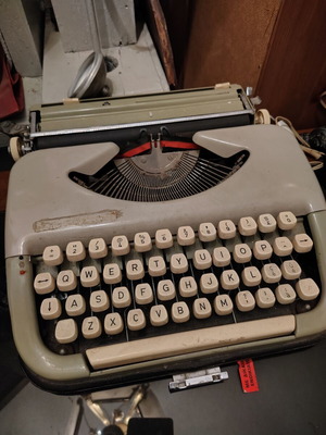 Typewriter used, vintage decor item