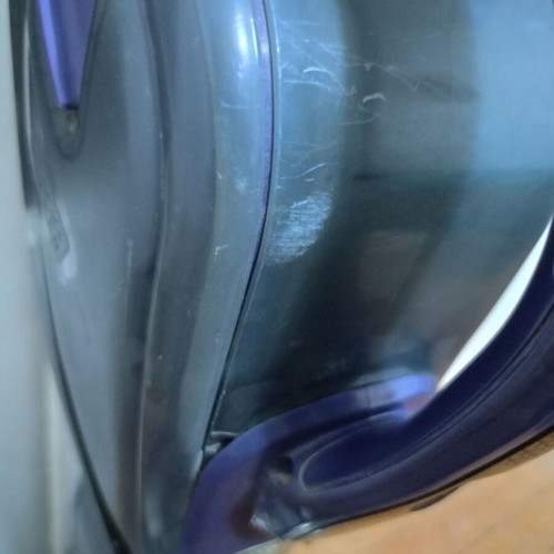 Black and Decker stick vacuum used, defective battery, with charger and brush