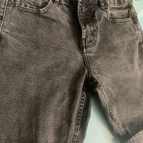 Men's Washed Black Denim Shorts Pull & Bear size 40 like new