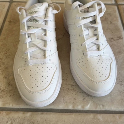 Adidas white sneakers new, size 38.5