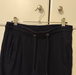 Dark blue sports pants, size small
