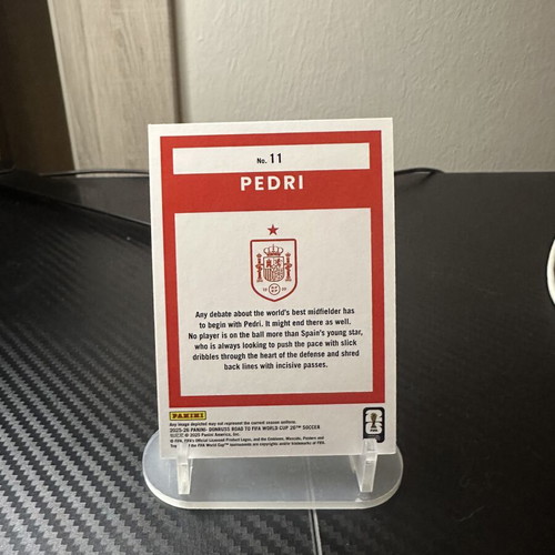 2025/2026 Panini Prizm Fifa Pedri Bleu Prizm card new
