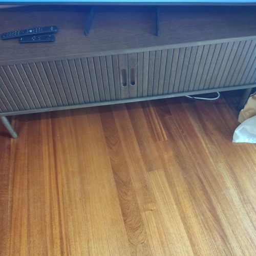 TV stand, brown, new, 1.60x0.40 m